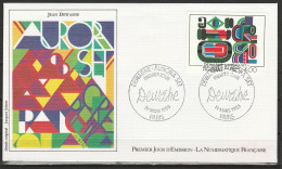 FDC Dewasne Aurora Set 19/03/1983 -2263- La Numismatique Française - 1980-1989
