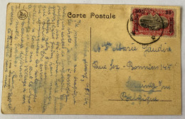 !!! CONGO, CPA AU DÉPART DU CONGO BELGE POUR SERAING (BELGIQUE). - Cartas & Documentos