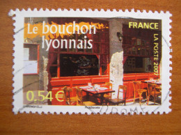 France Obl   N° 4100 Cachet Rond Noir - Gebraucht