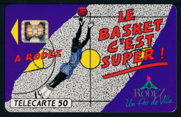 Télécartes France - Privées N° Phonecote D570 - Rodez Basket - Ad Uso Privato