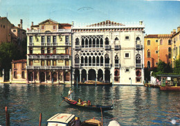 VENEZIA, VENETO, CA' D'ORO, ARCHITECTURE, GONDOLA, BOATS, ITALY, POSTCARD - Venetië (Venice)