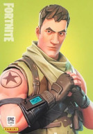 #128 Highrise Assault Trooper - Uncommon Outfit - Carte Panini Fortnite Series 1 - 2019 - Altri & Non Classificati