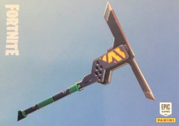 #145 Angular Axe - Uncommon Harvesting Tool - Carte Panini Fortnite Series 1 - 2019 - Sonstige & Ohne Zuordnung