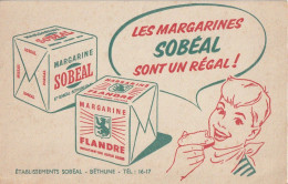Buvard -  Margarines SOBÉAL - Other & Unclassified