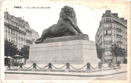 CPA Carte Postale France Paris Lion De Belfort   VM81051 - Autres Monuments, édifices