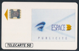 Télécartes France - Privées N° Phonecote D599 - Espace3 Publicité - Telefoonkaarten Voor Particulieren