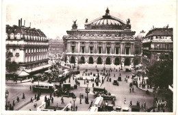 CPA Carte Postale France Paris Place De L'Opéra 1937  VM81052 - Places, Squares