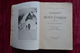 C.G. Bruce L'Assaut Du Mont Everest 1922 Himalaya Mountaineering Escalade Alpinisme - 1901-1940