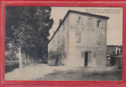 Carte Postale 42. Saint-Alban-les-Eaux  Hôtel Du Grand Saint-Louis  Très Beau Plan - Other & Unclassified