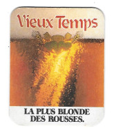 159a Brie. Grade Mont St Guibert  Vieux Temps Franse Tekst - Bierviltjes