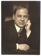 Fotografie Portrait Opernsänger Tenor Hermann Leopoldi  - Célébrités