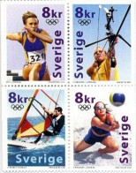 SUECIA 2000 - SWEDEN - JUEGOS OLIMPICOS DE SYDNEY 2000 - YVERT 2165-2168 ** - Atletiek