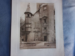 Planche 1910 USSEL HOTEL VENTADOUR HOTELS ET MAISONS XV ET XVIème Siècle - Arte