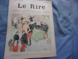 Gravure Sur Bois De Paul Leonnec 1895 Au Conseil De Revision Journal Le Rire - Andere & Zonder Classificatie