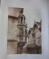 Planche 1910 TROYES HOTEL DE MARISY TOURELLE D' ANGLE - Art