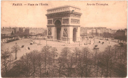 CPA Carte Postale France Paris Arc De Triomphe Place De L'étoile  VM81056 - Triumphbogen