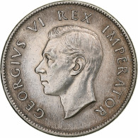 Afrique Du Sud, George VI, 2 Shillings, 1942, Pretoria, Argent, TTB+, KM:29 - Afrique Du Sud