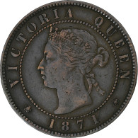 Canada, Île-du-Prince-Édouard, Victoria, Cent, 1871, Heaton, Bronze, TTB, KM:4 - Canada