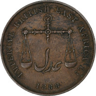 Mombasa, Pice, 1888, Calcutta, Bronze, TTB, KM:1 - Colonie