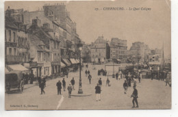 CPA ( Cherbourg - Le Quai Caligny ) - Cherbourg