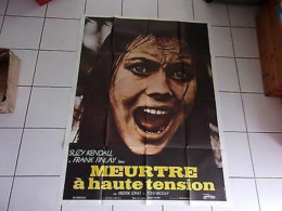 Rare Affiche Originale 120 X 160 Film Meurtre à Haute Tension - Plakate