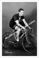 PHOTO CYCLISME REENFORCE GRAND QUALITÉ ( NO CARTE ), ANTON BARRUTIA TEAM GAMMA 1957 - Cycling