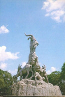CHINA - Statue Of Five Rams Guangzhou  ( 2 Scans ) - China