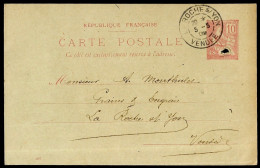 CPA (Entier Postal Commercial) GENDRONNEAU 85 LES SABLES D'OLONNE à MONTHULET La Roche-sur-Yon Vendée * Agriculture - Sables D'Olonne