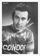 PHOTO CYCLISME REENFORCE GRAND QUALITÉ ( NO CARTE ), JEAN ROTH TEAM CONDOR 1957 - Cycling