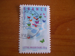 France Obl   N° 129 Cachet Rond Noir - Gebraucht