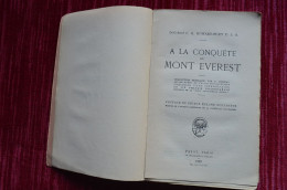 C.k. Howard-Bury A La Conquête Du Mont Everest 1929 Himalaya Mountaineering Escalade Alpinisme - 1901-1940