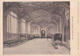 The Divinity School, Oxford  - Oxfordshire - UK - Unused Postcard - Other & Unclassified