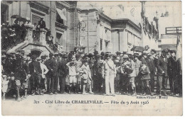 ARDENNES 08.CHARLEVILLE CITE LIBRE FETE DU 9 AOUT 1925 - Charleville