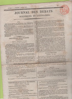 JOURNAL DES DEBATS 03 06 1816 - VIENNE - LAUSANNE - COLMAR - LE MANS - ORDONNANCES DU ROI - - 1800 - 1849