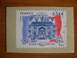 France Obl   N° 117 Cachet Rond Bleu - Usati