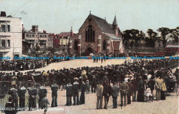 R114867 Garrison Church Parade. Portsmouth. Milton. 1907 - Monde