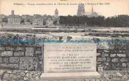 R115576 Orleans. Plaque Commemorative De L Entree De Jeanne D Arc A Orleans. L. - Monde