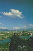 GUANGXI, CHINA - Diecai Hill In Beautiful Sunshine  ( 2 Scans ) - China