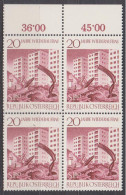 1965 (1) , 20 Jahre Wiederaufbau ( Mi.Nr.: 1179 ) (1) 4-er Block Postfrisch ** - Nuevos