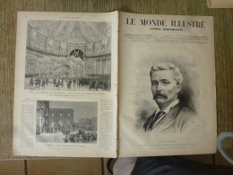 Le Monde Illustré Janvier 1878 Henri Stanley Mort Victor Emmanuel Maréchal Camrobert - Magazines - Before 1900