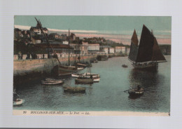 CPA - 62 - N°10 - Boulogne-sur-mer - Le Port - Colorisée - Circulée En 1916 - Boulogne Sur Mer