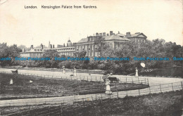 R116230 London. Kensington Palace From Gardens. W. Straker. 1912 - Otros & Sin Clasificación