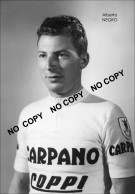PHOTO CYCLISME REENFORCE GRAND QUALITÉ ( NO CARTE ), ALBERTO NEGRO TEAM CARPANO 1957 - Radsport