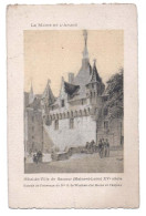 Hôtel De Ville De SAUMUR [49] Maine Et Loire - XVè Siècle - Extrait De L'ouvrage Le Maine Et L'Anjou - Ed Supra - Saumur