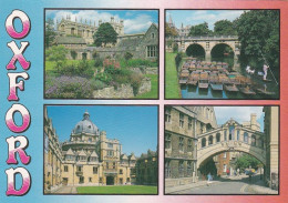Oxford Multiview - Oxfordshire - UK - Unused Postcard - Otros & Sin Clasificación