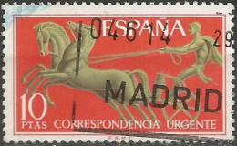 ESPAGNE  / PAR EXPRES N° 36 OBLITERE - Correo Urgente