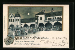 Lithographie München, Münchner Hofbräuhaus  - Otros & Sin Clasificación