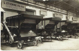 Carte Photo L Etienne Fils Ainé, LR Faucheux, Usines Garin, Baudry Freres ... Salon De La Machine Agricole - Givry En Argonne