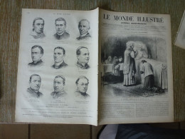 Le Monde Illustré Février 1878 Pie IX Cardinaux Italiens - Riviste - Ante 1900