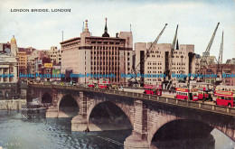 R114956 London Bridge. London. Valentine. Valesque - Sonstige & Ohne Zuordnung